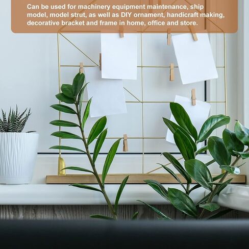 أنبوب نحاسي DTGN 7.5 مم × 0.5 مم × 300 مم (ODxWall TxL) - 4 عبوات - جيد لإطار ديكور DIY لمعدات الآلات - أنابيب معدنية مستديرة in Kuwait