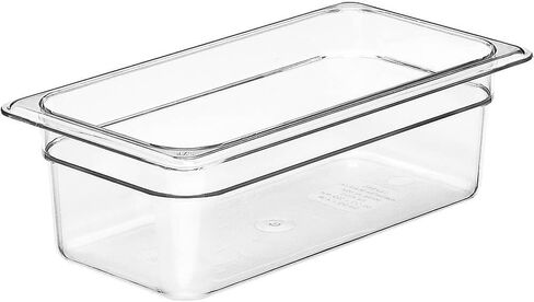 Cambro 1/3 GN Food Pan, 4" Deep, 6/PK, Clear, 34CW-135 in Kuwait
