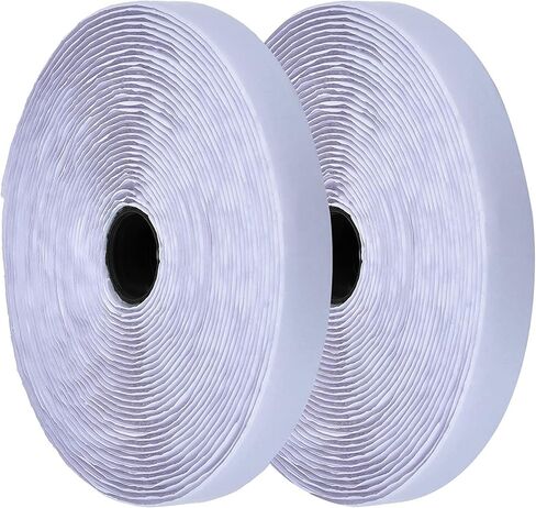 شريط لاصق وحلقة مقاس ¾ بوصة × 25 قدمًا - حل تثبيت آمن ومتعدد الاستخدامات للتنظيم والإصلاحات، لاصق طويل الأمد in Kuwait