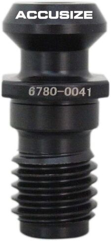 Accusize Industrial Tools Cat40 Style C سحب مسمار الاحتفاظ بمقبض فضل مازاك مع فتحة المبرد، 6780-0041 in Kuwait