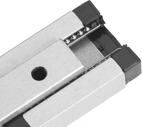[2pcs of Pack] Linear Rail Sliding Block, Black HGH12H Rail Slider Block Guide Rail Slider Bearing Steel Rail Carriage in Kuwait