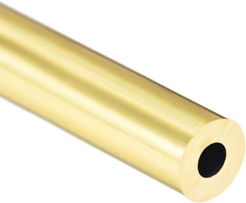 أنبوب دائري نحاسي من uxcell، طول 300 مم، 8 مم OD 1.5 مم، سمك الجدار، أنابيب مستقيمة غير ملحومة 2 قطعة in Kuwait