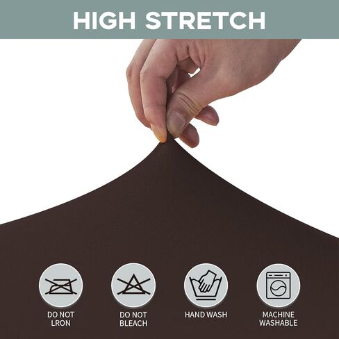 CWK 6FT 2Pcs Stretch Spandex Table Cover for Rectangular Fitted Folding Tables, Wrinkle Resistant, Elastic Stretchable Patio Tablecloth Protector for Party, Banquet, Wedding and Events (Black) in Kuwait