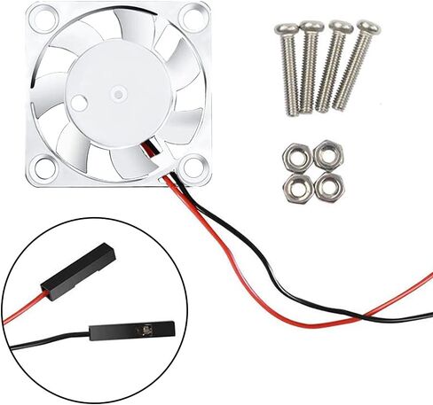 10Pcs 30x30x7mm Brushless Cooling Fan 1.18in 3007 Fan for Raspberry Pi 4 5 Pi 3 B+ Fan with 3.3V/5V Dual Voltage Quiet Operation 30mm for Enhanced Heat Dissipation in Kuwait