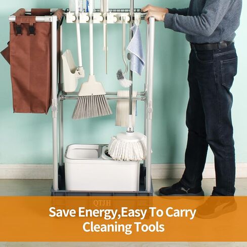 عربة تنظيف منزلية بعجلات مع ارفف in Kuwait