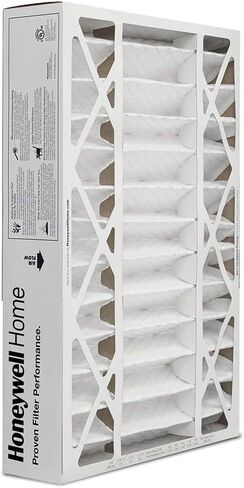 هانيويل هوم 16x25x4 MERV 8، فلتر هواء فرن التيار المتردد، عبوة واحدة (CF408F1625-1PKAM) (الأبعاد الفعلية: 15.63 × 24.75 × 4.38 بوصة) 1 فلتر in Kuwait