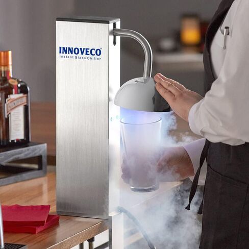INNOVECO Glass Chiller – CO2 Glass Froster for Cups and Glasses – Instant Drink Chiller for Cocktail, Beer, Mixed Drinks, Wine – Glass Chiller for Bar, Restaurant, Kitchen. in Kuwait