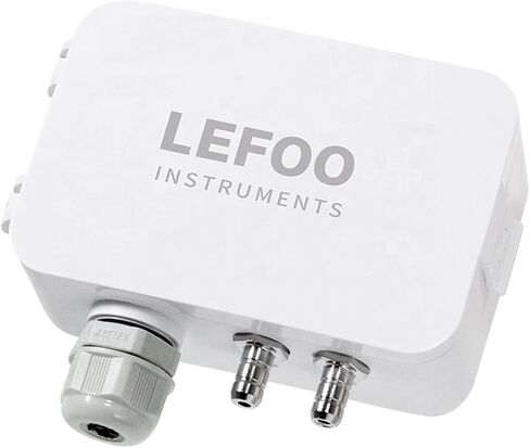 LEFOO LFM108 جهاز إرسال الضغط التفاضلي -1000pa～1000Pa -4~4WC HVAC محول الضغط مستشعر ضغط الهواء مستشعر مرسل محول الضغط in Kuwait