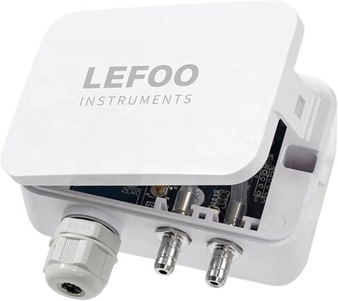 LEFOO LFM108 جهاز إرسال الضغط التفاضلي -1000pa～1000Pa -4~4WC HVAC محول الضغط مستشعر ضغط الهواء مستشعر مرسل محول الضغط in Kuwait