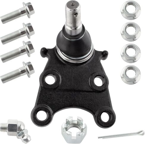 YMAUGP 10PCS Front Upper Lower Ball Joints Inner & Outer Tie Rods Sway Links Kit for Chevrolet Colorado for GMC Canyon 2006-2012 for Isuzu I-370 2008 RWD w/Coil Spring Suspension 16mm Tie Rod Threads in Saudi Arabia