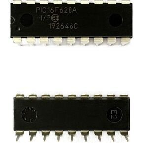 Todiys جديد 4 قطعة ل PIC16F628A PIC16F628A-I/P 8 بت DIP-18 CMOS رقاقة متحكم IC رقاقة PIC16F628 in Kuwait