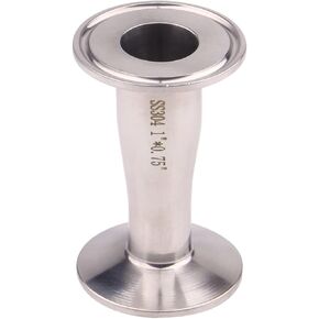 DERNORD Sanitary Fitting Reducer Fitting SUS304 Tri Clamp Ferrule Style 1-1/2" Tube OD to 1" Tube OD in Saudi Arabia