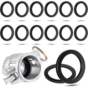 15 قطعة 2 انش من كاملوك حشية تركيب خرطوم قفل كام قفل لوصلة انثى كام جرووف استبدال الغسالة المطاطية in Kuwait