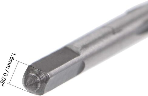 Uxcell 5 أزواج متري اليد خيوط الحنفية مجموعة M4 الموضوع 0.7mm الملعب تفتق والتوصيل طحن الصنابير مستقيم المزامير عالية السرعة الصلب in Kuwait