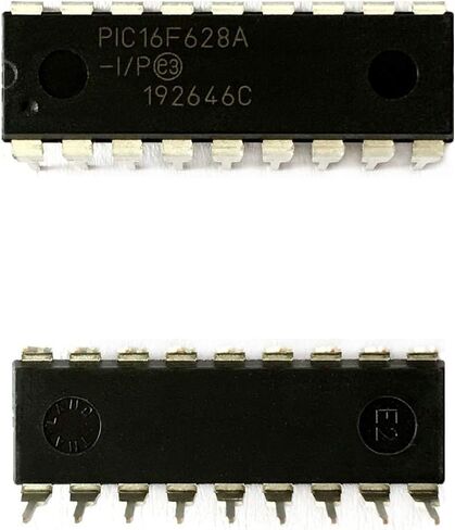 Todiys جديد 4 قطعة ل PIC16F628A PIC16F628A-I/P 8 بت DIP-18 CMOS رقاقة متحكم IC رقاقة PIC16F628 in Kuwait