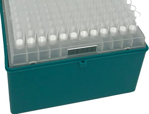 Lab Genome 1000 ميكرولتر، أطراف ماصة معقمة ذات فلتر عالمي، احتفاظ منخفض، PP، راتنج عالي الجودة، أطراف مرفوعة D (Nase)، R (Nase)، P (yrogen) مجانية (عبوة من 576 طرفًا)، شفاف in Kuwait