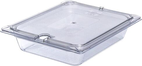 منتجات Carlisle FoodService 10220B07 Storplus نصف حجم وعاء الطعام، بولي كربونات، عمق 2.5 بوصة، شفاف in Kuwait