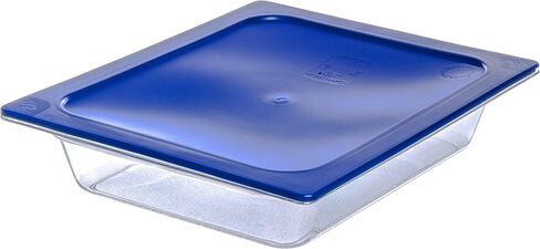 منتجات Carlisle FoodService 10220B07 Storplus نصف حجم وعاء الطعام، بولي كربونات، عمق 2.5 بوصة، شفاف in Kuwait