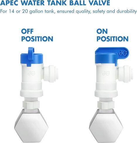 APEC Water Systems Tank Ball Valve (3/4" NPTF, 3/8" Output) in Saudi Arabia