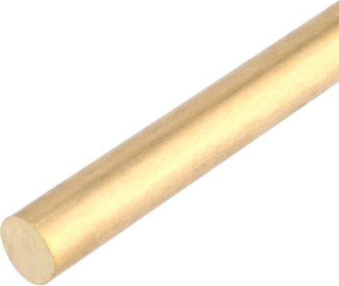 JAPCHET 2 قطعة 1 بوصة قطر قضيب نحاسي مخرطة بار، 12 بوصة طول شريط نحاسي، قضبان نحاسية صلبة عالية الجودة، قضيب نحاسي مستدير للحرف اليدوية، نموذج الطائرة، وسيارات السفن in Kuwait