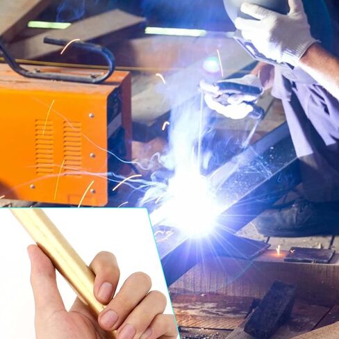 JAPCHET 2 قطعة 1 بوصة قطر قضيب نحاسي مخرطة بار، 12 بوصة طول شريط نحاسي، قضبان نحاسية صلبة عالية الجودة، قضيب نحاسي مستدير للحرف اليدوية، نموذج الطائرة، وسيارات السفن in Kuwait