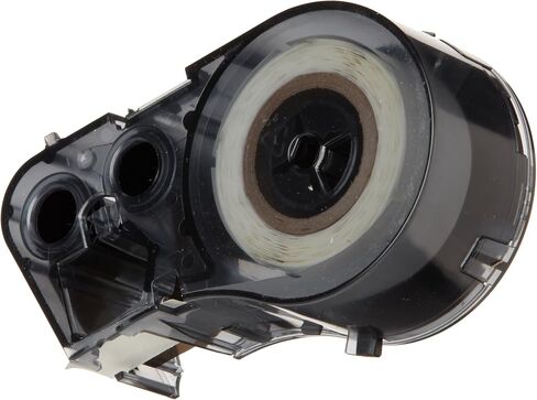 Brady M-131-492 Polyester B-492 Black on White Label Maker Cartridge, 1/2" Width x 1" Height, For BMP51/BMP53 Printers in Saudi Arabia