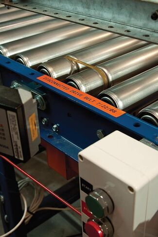 خرطوشة علامة BRADY ، أسود/برتقالي ، MC-1500-595-OR-BK in Kuwait