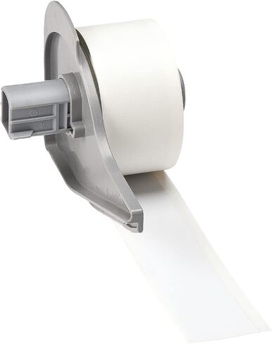 Brady All Weather Permanent Adhesive Vinyl Label Tape for M710 and BMP71 Printers - 1" x 50', White. M7C-1000-595-WT in Saudi Arabia