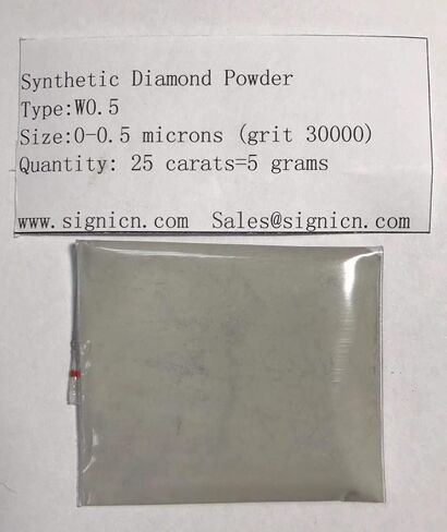 0-0.25 ميكرون 60000 حبيبة الماس مسحوق 25 قيراط = 5 غرام 0.5 DP050 in Kuwait