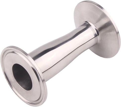DERNORD Sanitary Fitting Reducer Fitting SUS304 Tri Clamp Ferrule Style 1-1/2" Tube OD to 1" Tube OD in Kuwait