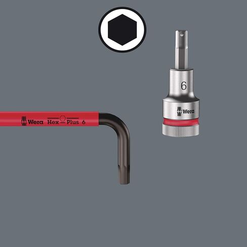 Wera Tools 05073593001 950 SPKL/9 SM N SB مجموعة مفاتيح سداسية ذات ذراع طويل، مقاس واحد، متعدد in Kuwait