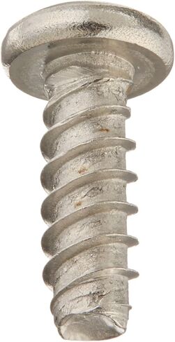 Small Parts 0808LPP188 18-8 Stainless Steel Thread Rolling Screw for Plastic, Passivated Finish, Pan Head, Phillips Drive, #8-16 Thread Size, 1/2" Length (Pack of 50) in Saudi Arabia