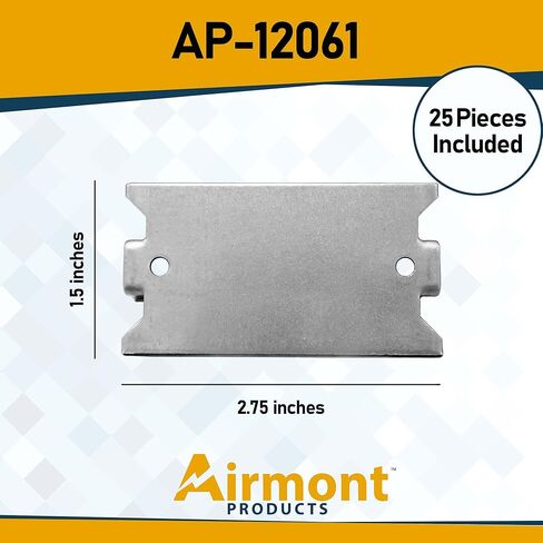 عبوة مختلطة: (10 قطع) لوحات أظافر 6 انش، (25 قطعة) 2.5 انش، فولاذ مجلفن قياس 16، تحمي السباكة والأسلاك وشوكات مدببة حادة، لوحة حماية ضد المسامير الخشبية in Kuwait
