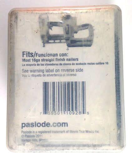 Paslode, 650287, Finish Nail, 16 ga, 2-1/2 in, PK2000 in Saudi Arabia