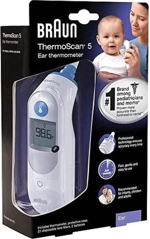 Braun ThermoScan 5 Ear Thermometer – IRT6500 in Saudi Arabia