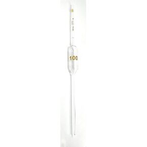 CHEM SCIENCE INC 123.202.17 Pipette Volumetric with One Mark, Accuracy As Per Class A, Capacity 100 mL, Non Serialized (Pack of 3) in Saudi Arabia
