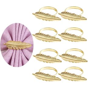 Fall Napkin Ring Hollow Out Flower Metal Napkin Rings Set of 12 Metal Napkin Ring Holders for Wedding Party Halloween Thanksgiving Day Christmas Dinner