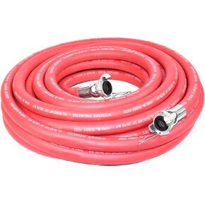 Interstate Pneumatics HJ19-100E Jack Hammer Red Rhino Rubber Hose 3/4 Inch x 100 Feet 300 PSI in Saudi Arabia