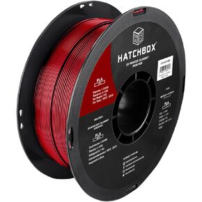 HATCHBOX PLA PRO+ 3D Printer Filament, Dimensional Accuracy +/- 0.03 mm, 1 kg Spool, 1.75 mm, Baby Blue
