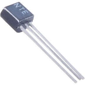 NTE Electronics PN2222A مضخم صوت ومفتاح سيليكون NPN ترانزستور، حزمة TO-92، تيار جامع مستمر 1 أمبير، جهد باعث جامع 40 فولت (عبوة من 5) in Kuwait