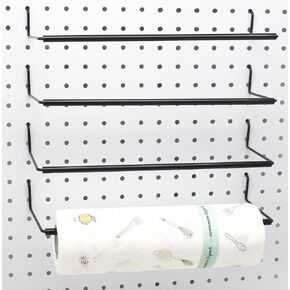 حامل مناشف ورقية بخطافات بيجبورد 4 قطع خطاف ملحق بيجبورد قابل للتمديد لتنظيم الأدوات (4 قطع) in Kuwait