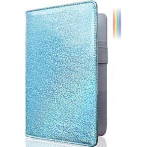 Holographic Glitter Silver Server Book for Waitress Book Server Wallet Waiter Book In Bulk Cute Bling Waitstaff Organizer Fit Waitress Apron (6 Pack) in Saudi Arabia