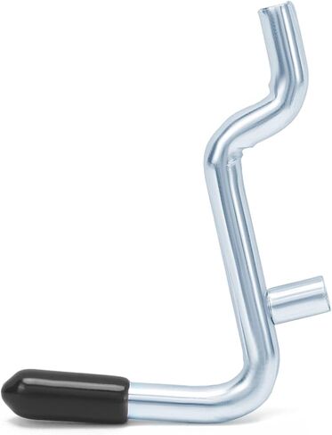 1/4 inch Heavy Duty Pegboard Hooks,Metal Pegboard Hooks for Hanging Storage (18pcs Double Straight Hook, Black) in Kuwait