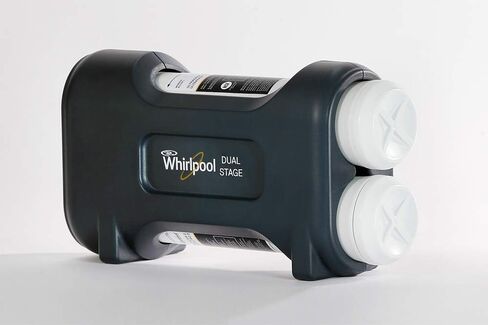 ويرلبول WHEEDF استبدال مرشحات المياه قبل/بعد المرحلة المزدوجة | يناسب أنظمة الترشيح WHADUS5 وWHED20 | مجموعة واحدة، عبوة من قطعتين، رمادي، رمادي in Saudi Arabia