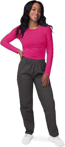 Sivvan Scrubs for Women - Long Sleeve Comfort Underscrub Tee 2-Pack in Saudi Arabia