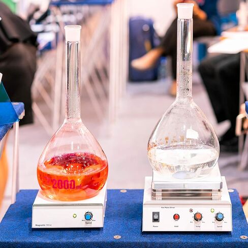 Buytra 7 قطع قضبان تحريك مغناطيسية على شكل بيضة - خلاط تحريك مغناطيسي PTFE وقضيب تحريك مغناطيسي 11.8 بوصة، أبيض in Kuwait