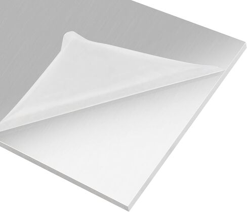 PINGEUI 4 PCS 6061 Aluminum Sheet, 6 x 12 x 1/4 Inch Aluminum Plate, Metal Aluminum Sheet with Double-Sided Films for Construction, Electronics, Aviation, Transportation in Kuwait