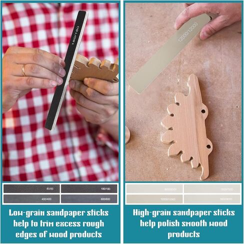 20 قطعة من عصي الصنفرة للنماذج البلاستيكية، ادوات عصي الصنفرة والتلميع، نموذج صغير لتلميع ورق الصنفرة، عصي صنفرة صغيرة للاصابع، متنوعة للحرف اليدوية للهواة والمبتدئين in Kuwait