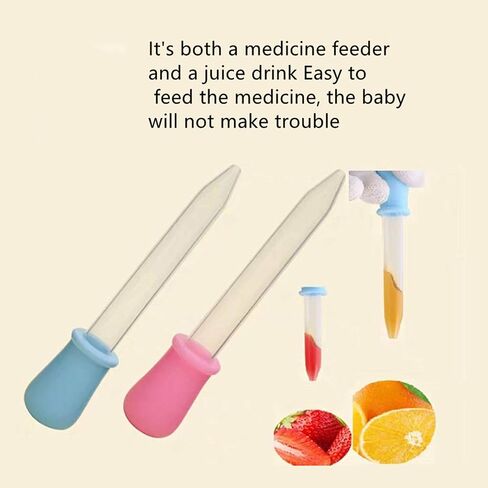 قطارة سيليكون سائلة شفافة 5 مل من السيليكون والماصات البلاستيكية لنقل الحلوى والزيت والمطبخ للاطفال مع طرف لمبة لقالب الحلوى للاطفال، عبوة من 10 قطع in Kuwait