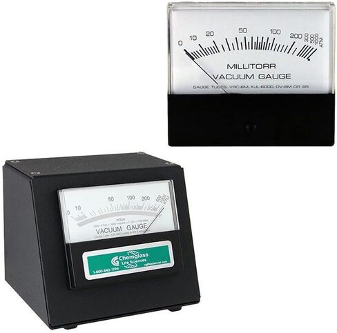 Chemglass AF-0301-01، مقياس فراغ تناظري، حامل لوحة، 1000-1 ميكرون in Kuwait